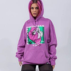 NWT BROKEN PROMISES SMOTHER HOODIE